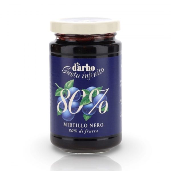 Crema di Mirtilli Neri Darbo 80% da Spalmare